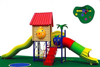 內蒙古小房子滑梯-1