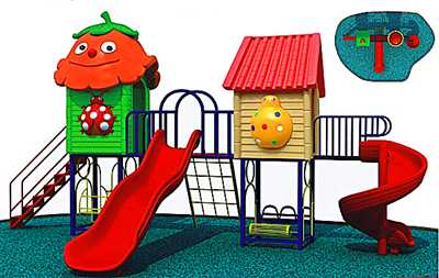 內蒙古小房子滑梯-2